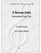 A German Waltz piano sheet music cover